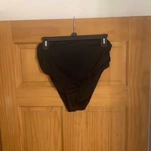 Convertible high waisted swimsuit bottoms